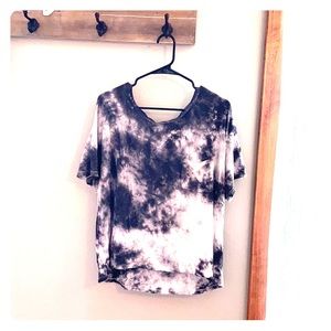 AMERICAN EAGLE BOX TIE-DYE T-SHIRT